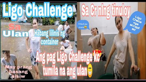 LIGO CHALLENGE ACCEPTED / LABAN LANG .